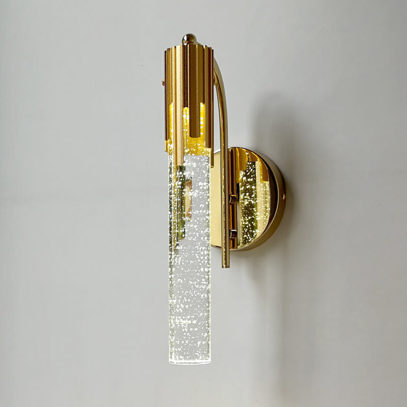 Moderne Wandlamp Gouden Kristallen Accenten voor Binnen 5