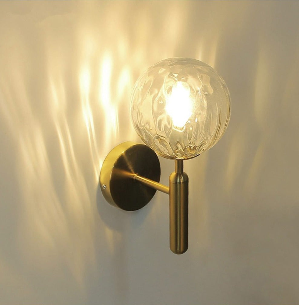 Moderne Wandlamp Ronde Glas Design 8