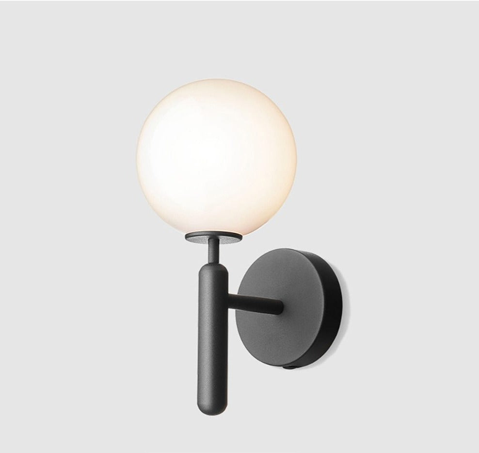 Moderne Wandlamp Ronde Glas Design 9