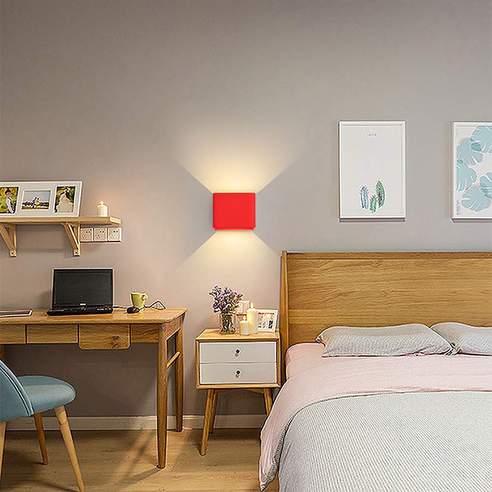 Moderne Wandlamp Vierkant voor Slaapkamer en Woonkamer Wandlampen Binnen 13