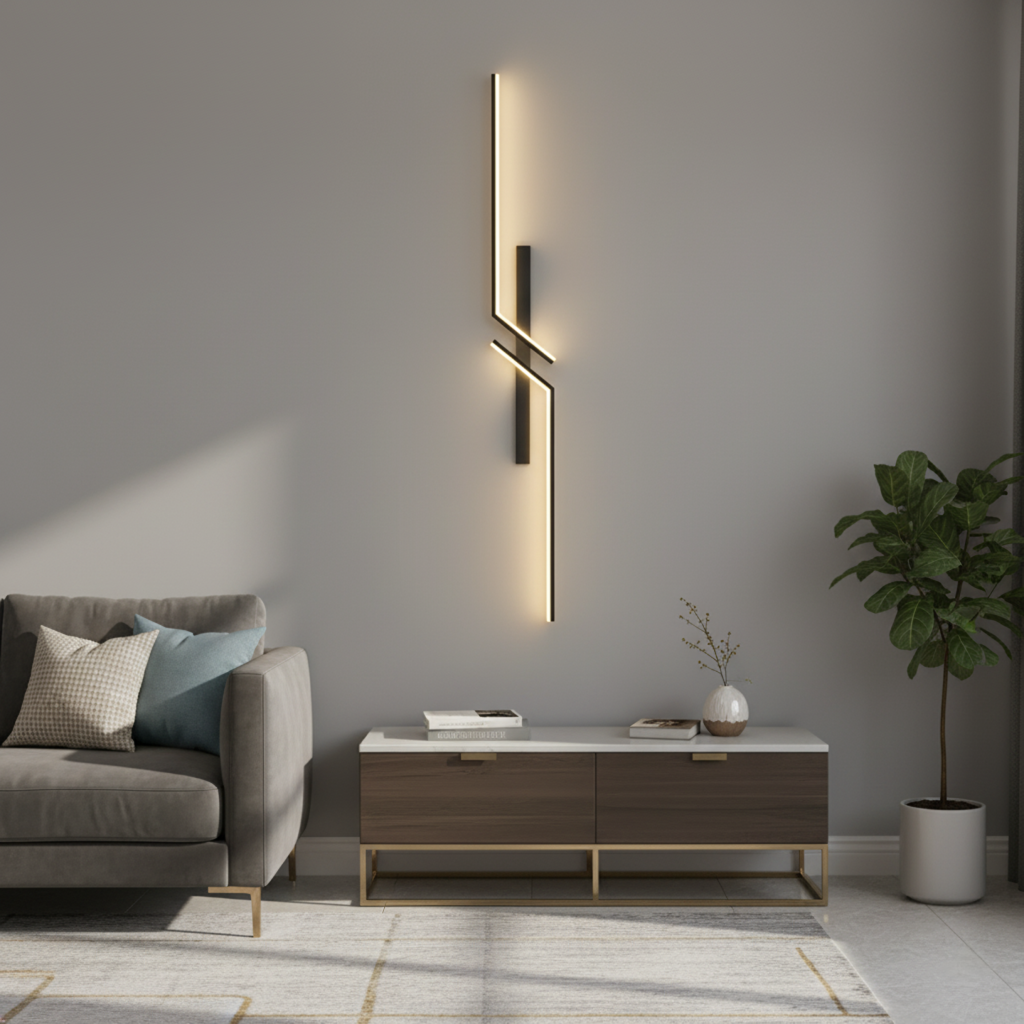 Moderne Wandlamp voor Eigentijdse Interieurs met Uniek Lichtspel 0