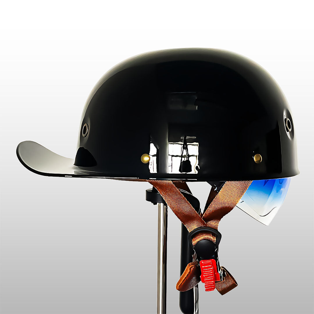 Motorhelm in Baseballpet-Stijl met ECE en DOT Goedkeuring 14