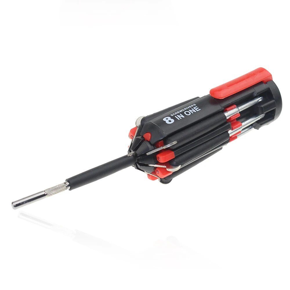 Multifunctioneel Gereedschap met 8 Schroevendraaierbits 0