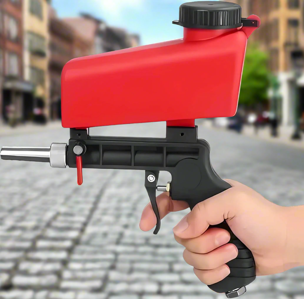 Multifunctioneel Zandstraalpistool voor Oppervlakteherstel 0