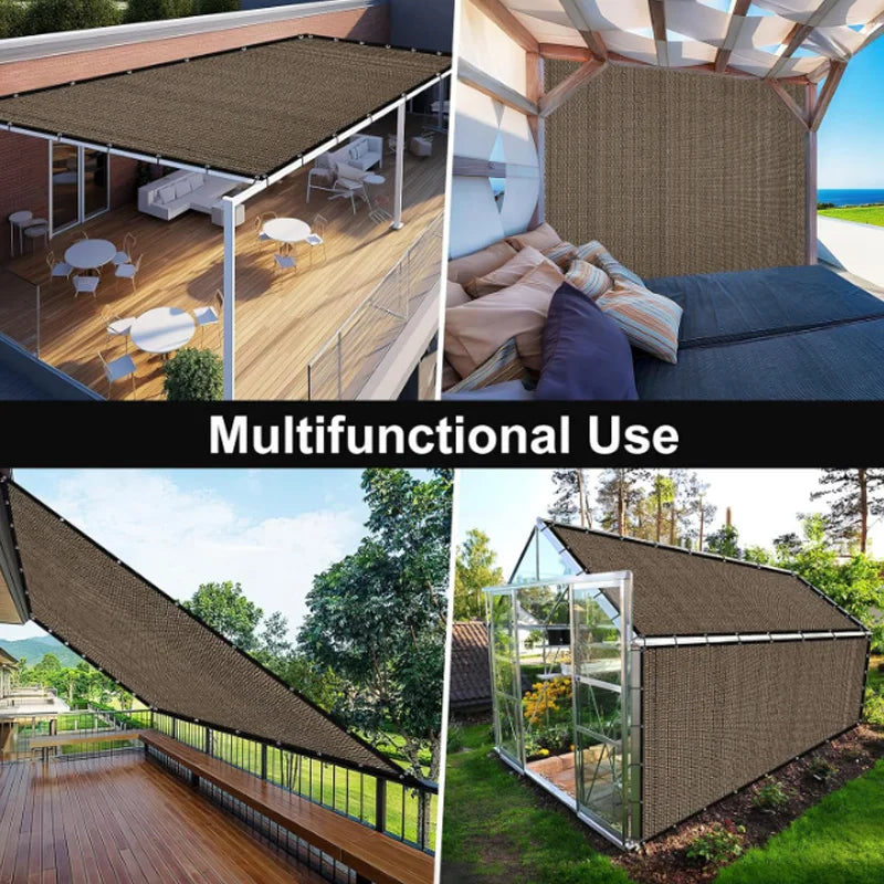 Multifunctioneel Zonneschermnet voor Tuin en Balkon Met UV-Bescherming 5