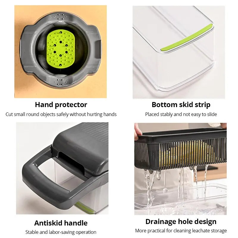 Multifunctionele Groentesnijder voor Keuken 4