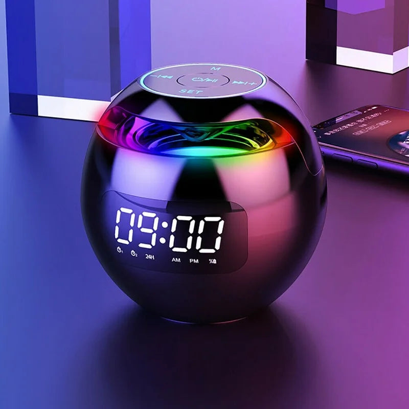 Multifunctionele Wekker met Bluetooth Speaker en Nachtlampje 1