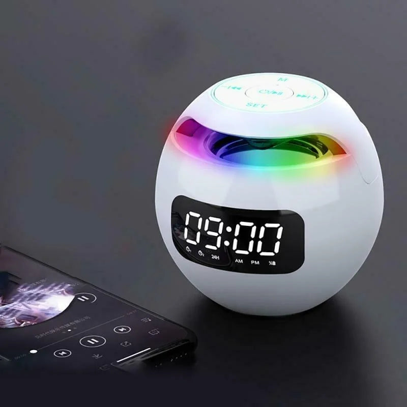 Multifunctionele Wekker met Bluetooth Speaker en Nachtlampje 2