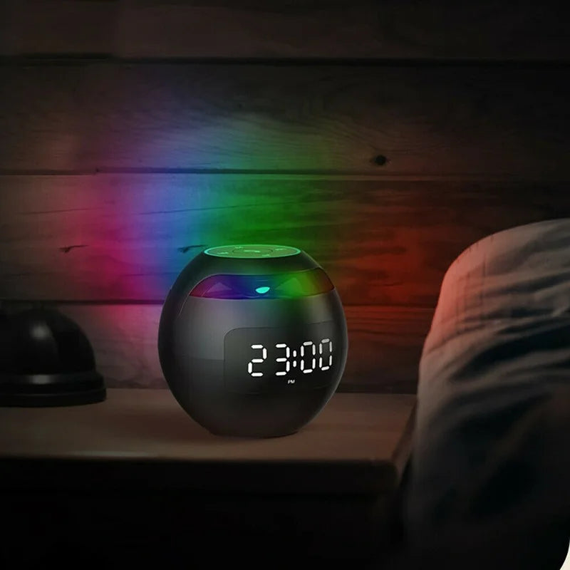 Multifunctionele Wekker met Bluetooth Speaker en Nachtlampje 3