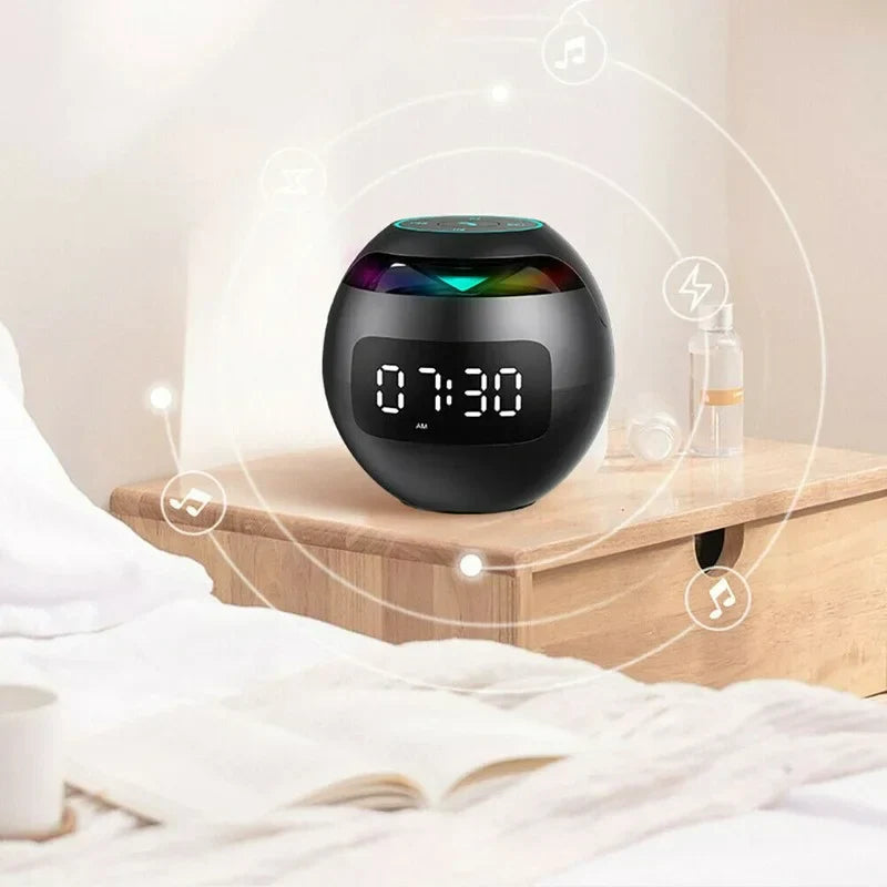 Multifunctionele Wekker met Bluetooth Speaker en Nachtlampje 4