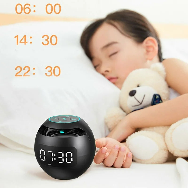 Multifunctionele Wekker met Bluetooth Speaker en Nachtlampje 5