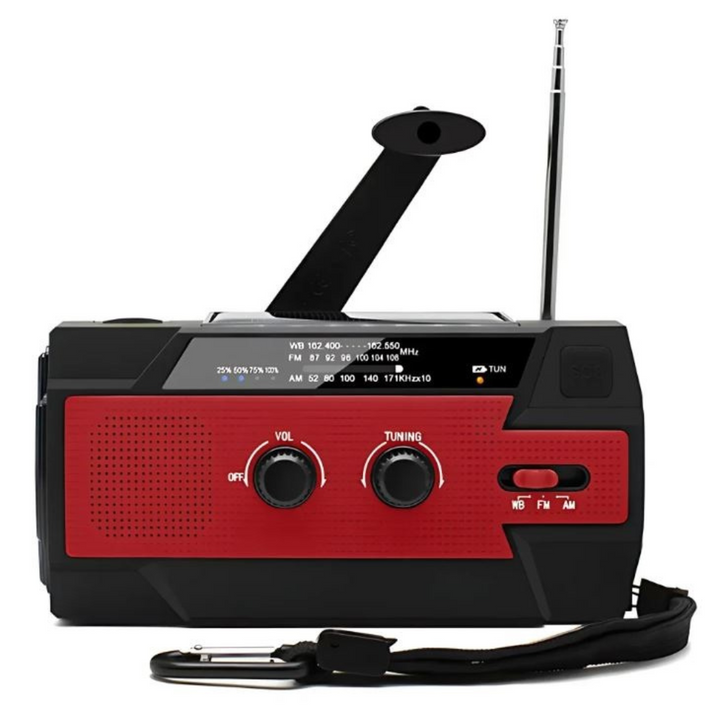 Multifunctionele Zonne-energie Radio voor Avontuurlijke Reizen 10