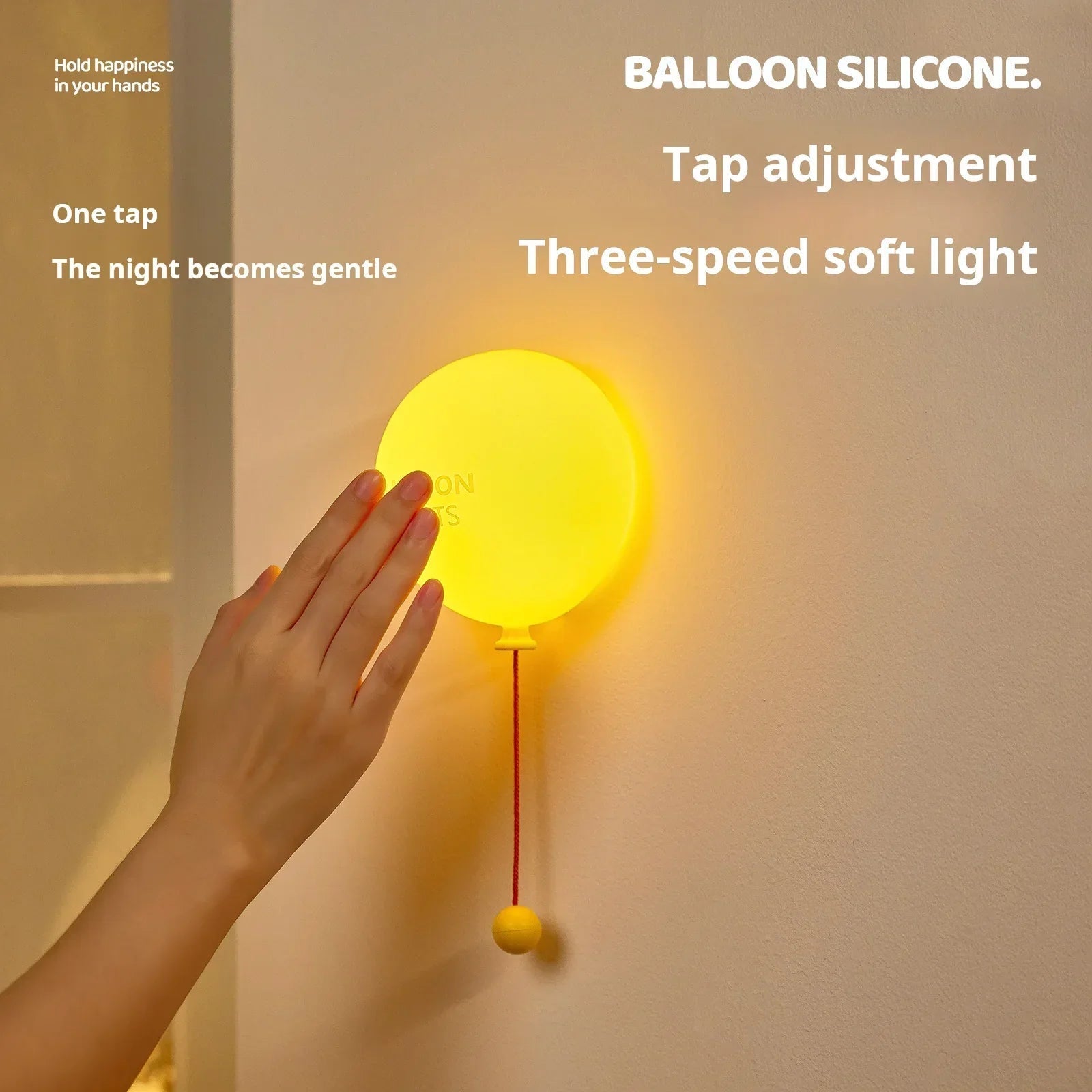 Nachtlamp Ballon Zacht Licht 4