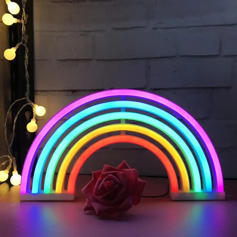 Nachtlamp Regenboog voor Kinderen 5