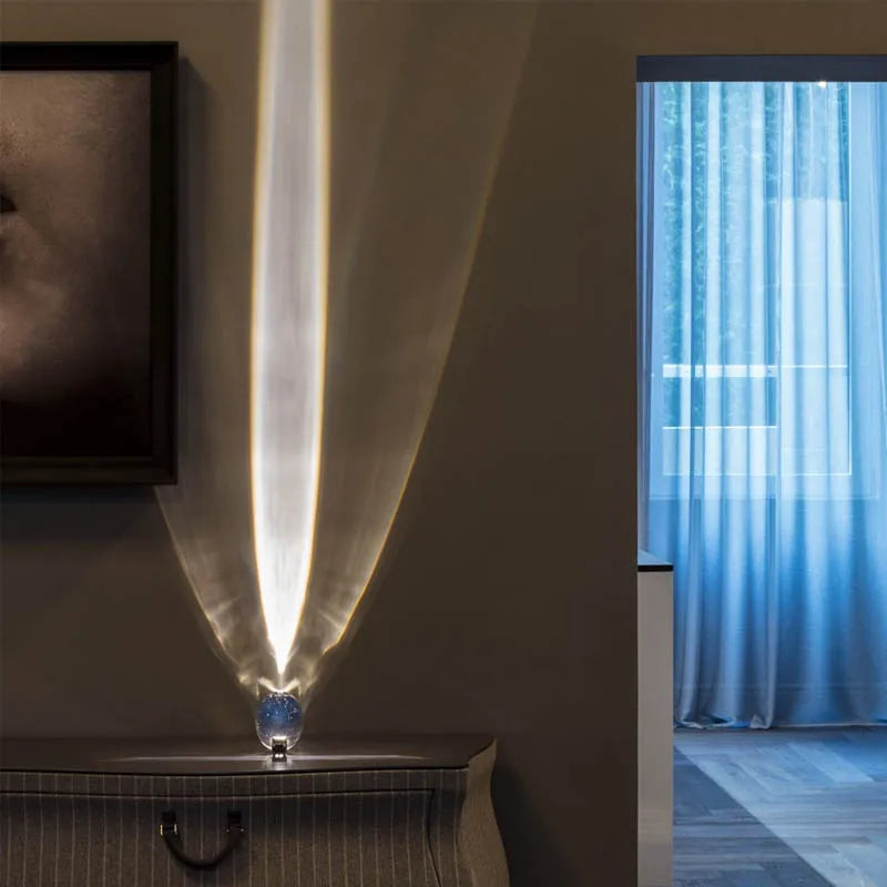 Nachtlampje Kinderkamer Hemels Kristal Oog Design met Sterrenprojectie 2