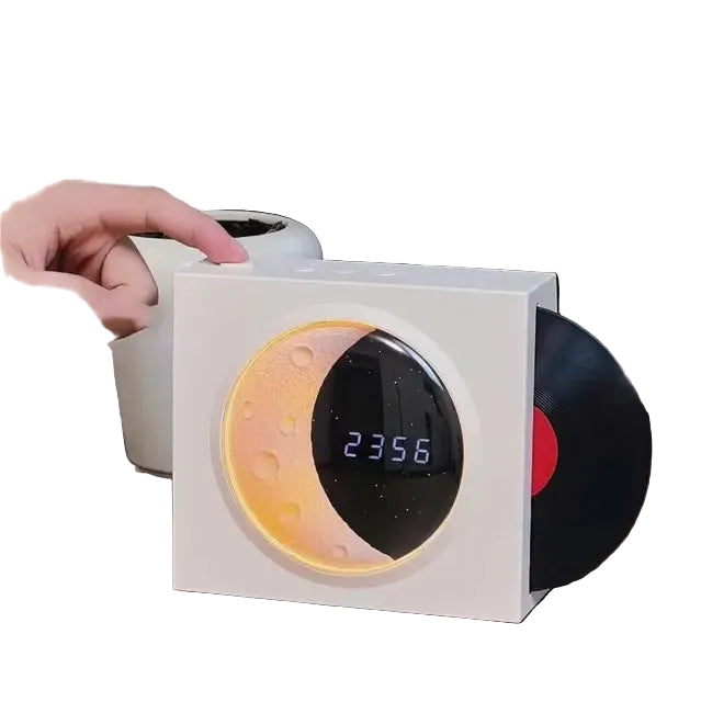 Nachtlampje Slaapkamer Met Bluetooth Speaker En Draadloos Opladen 0