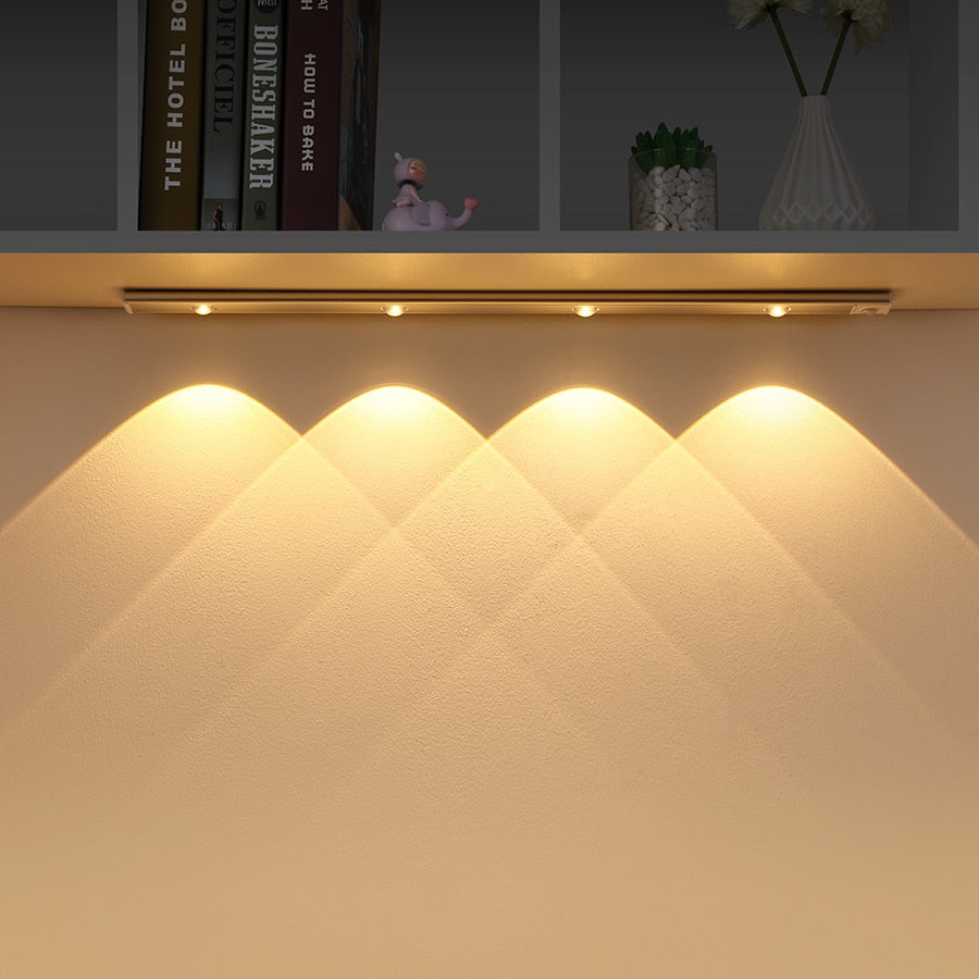 Nachtlampje met Bewegingssensor voor Keukenkastjes Slank en Modern Design 0