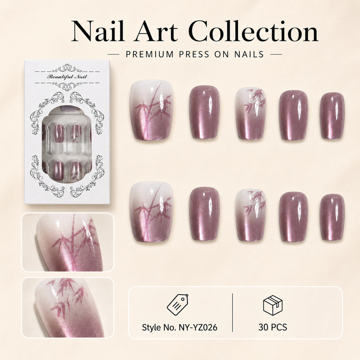 Nagelkunstset voor Dames met Diverse Designs 0