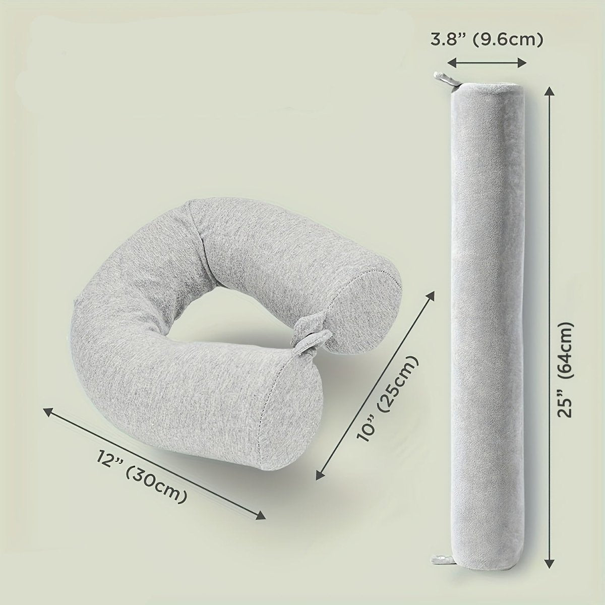Nek Kussen Voor Vliegtuig Ergonomisch Reiskussen Voor Comfortabel Reizen 5