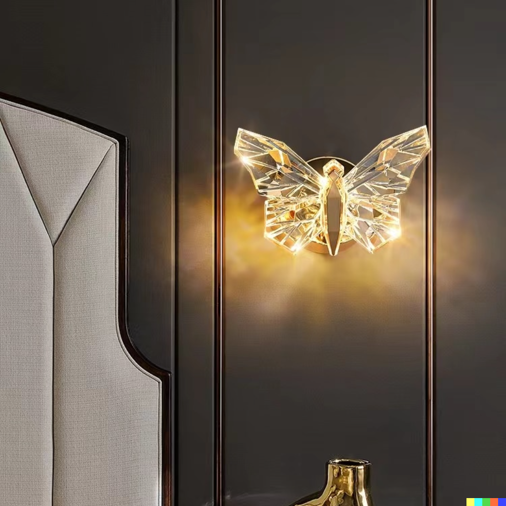 Noordse Vlinder Wandlamp LED voor Woonkamer en Slaapkamer 1