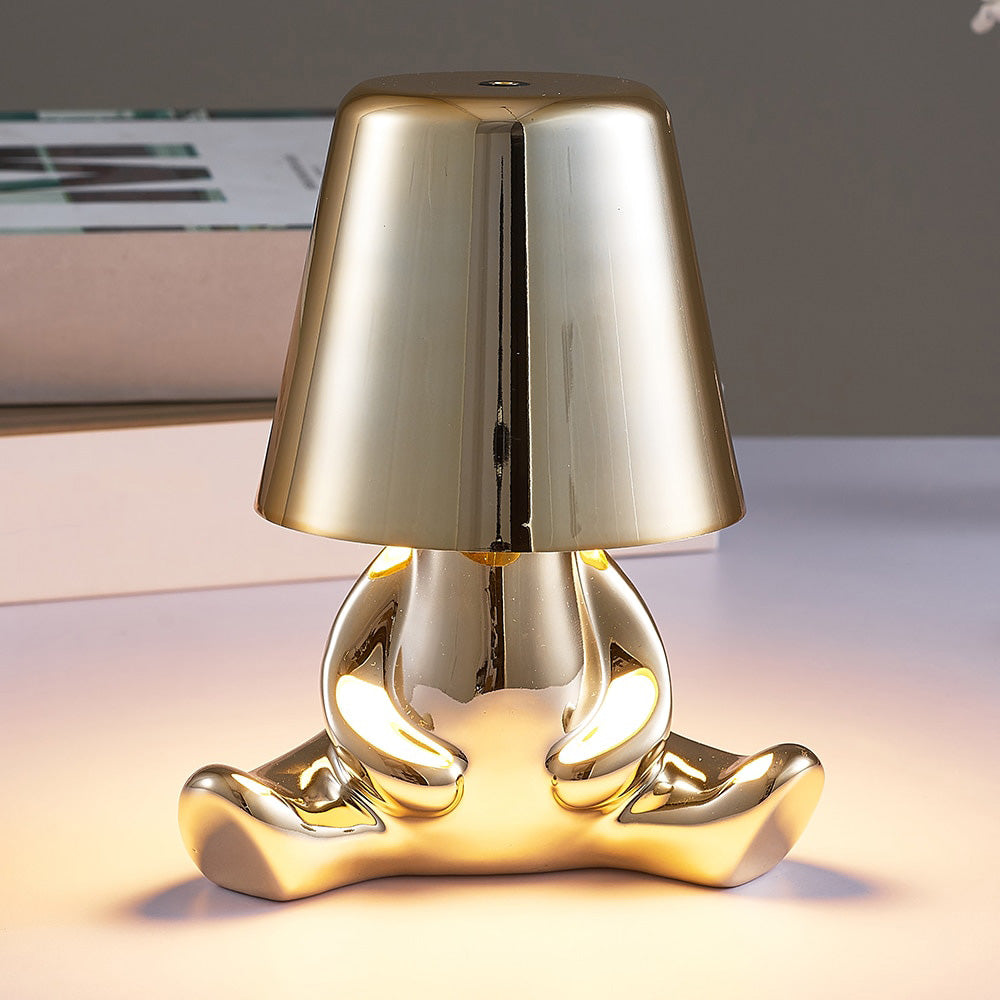 Gouden Denker Lamp