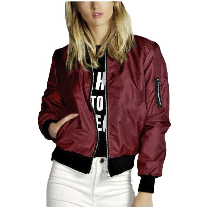 Dames Bomberjack Klassiek Stijl
