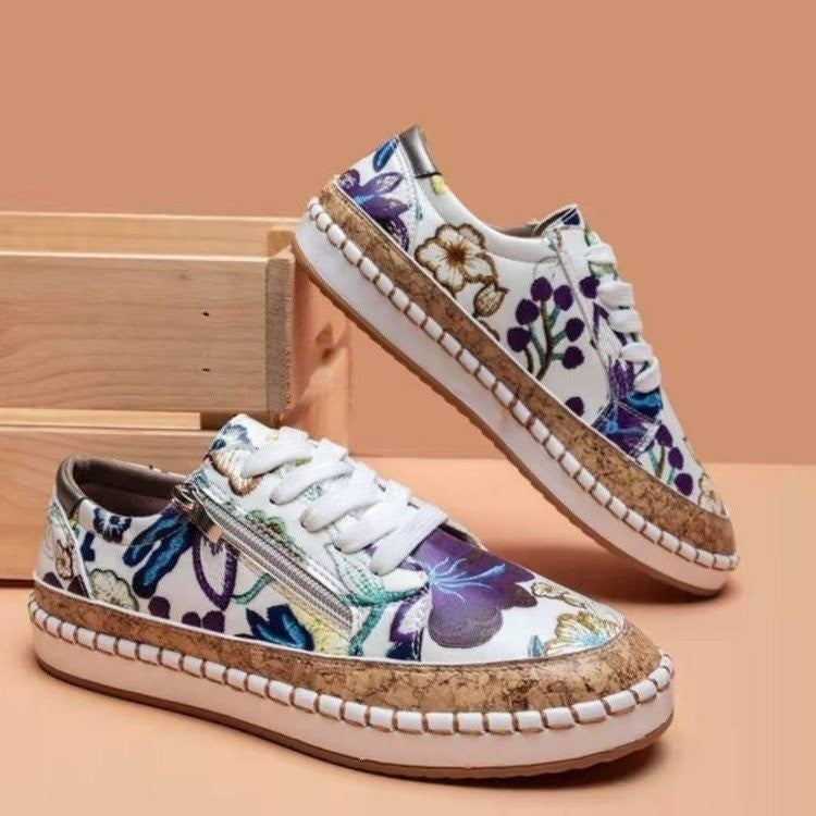 Bloemen Slip-On Sneakers