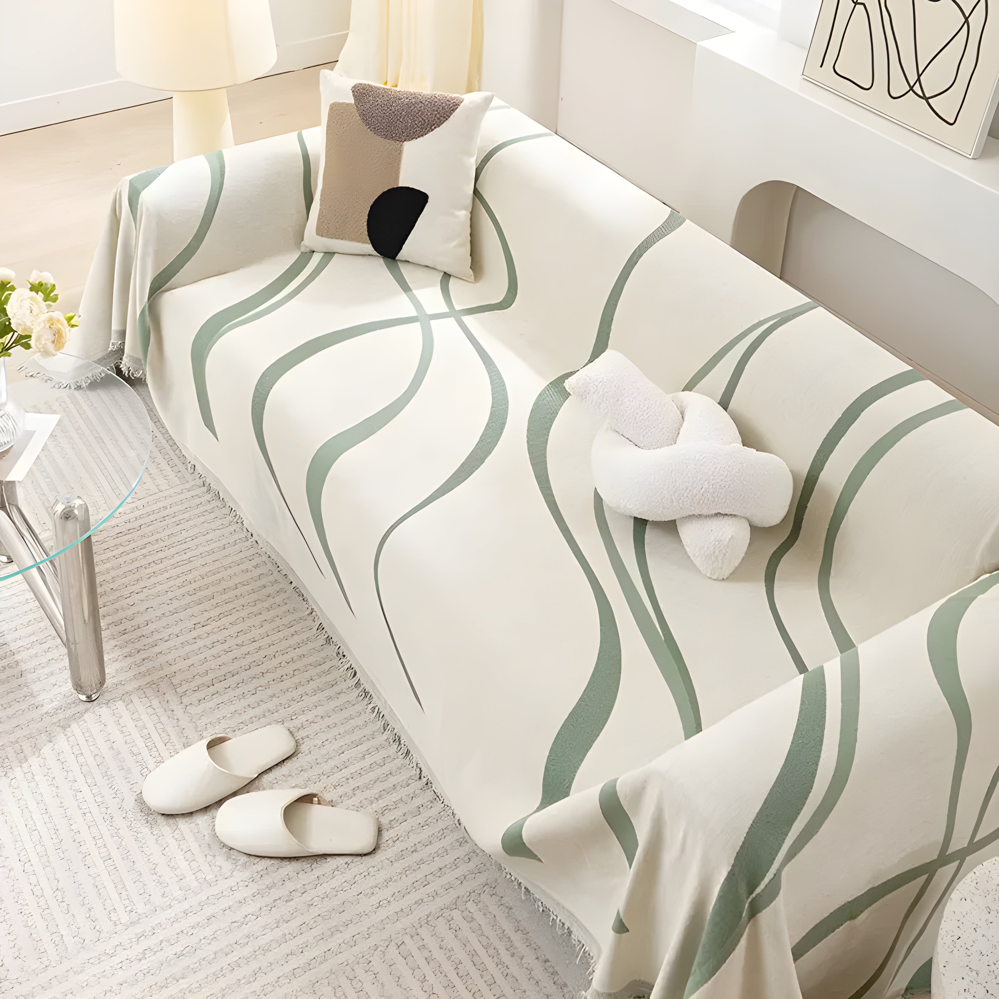 Omkeerbare Banksprei Luxe Flip voor Stijlvolle Woonkamers 5