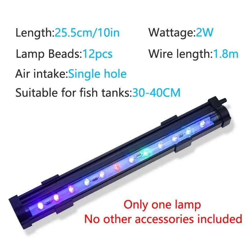 Onderwater LED Aquarium Lamp met Kleurverandering en Hoge Helderheid 6