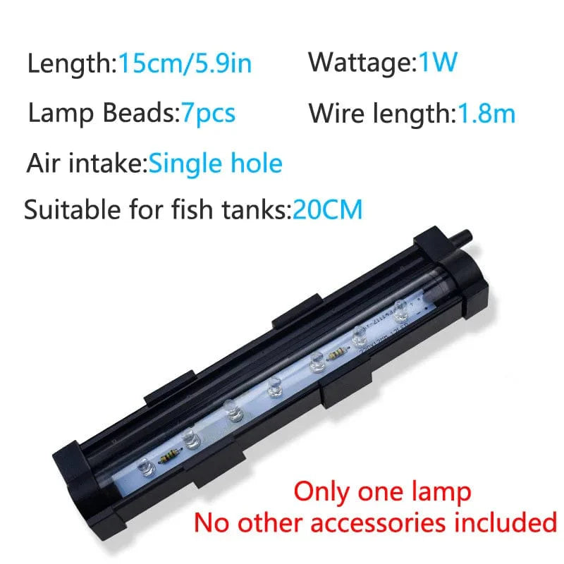 Onderwater LED Aquarium Lamp met Kleurverandering en Hoge Helderheid 9