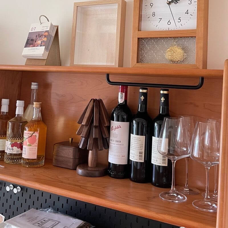 Onderzetters Voor Glazen Met Creatief Ontwerp - Stijlvolle Houten Onderzetter Set 6