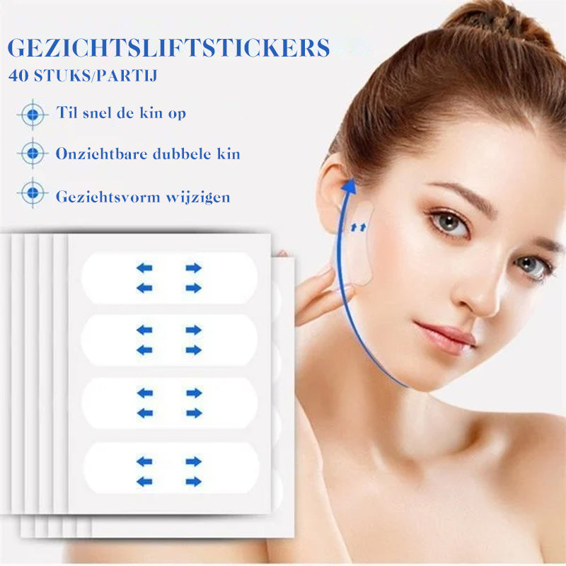Onzichtbare Face Lifter Tape voor V-vormig Gezicht 2