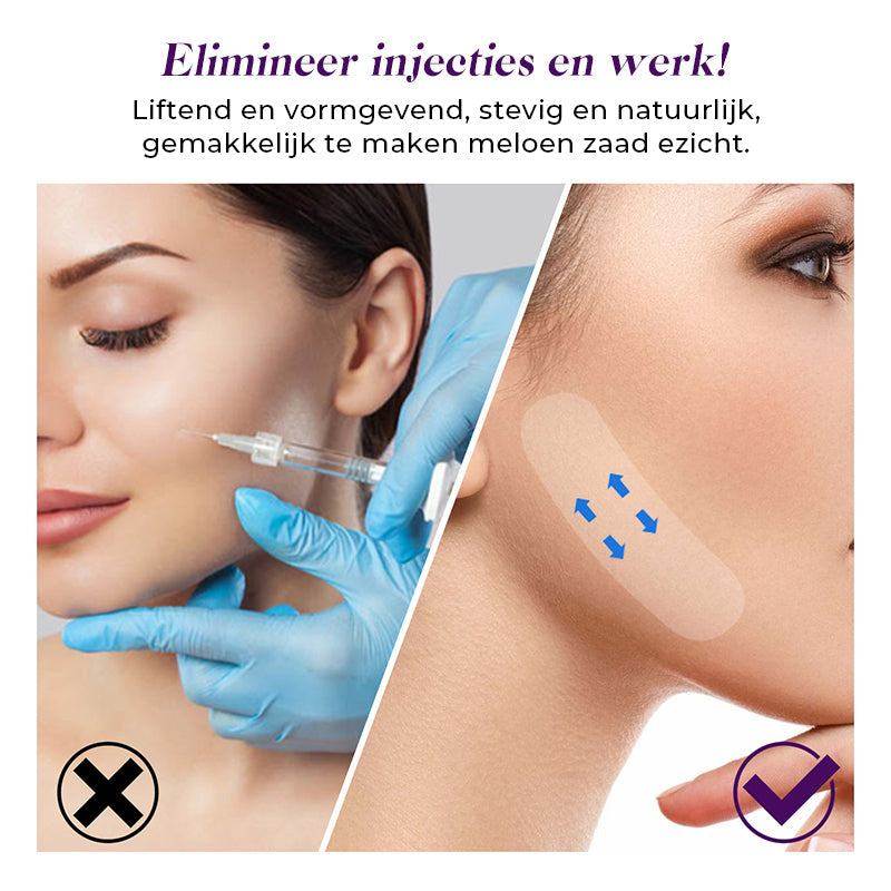 Onzichtbare Face Lifter Tape voor V-vormig Gezicht 4