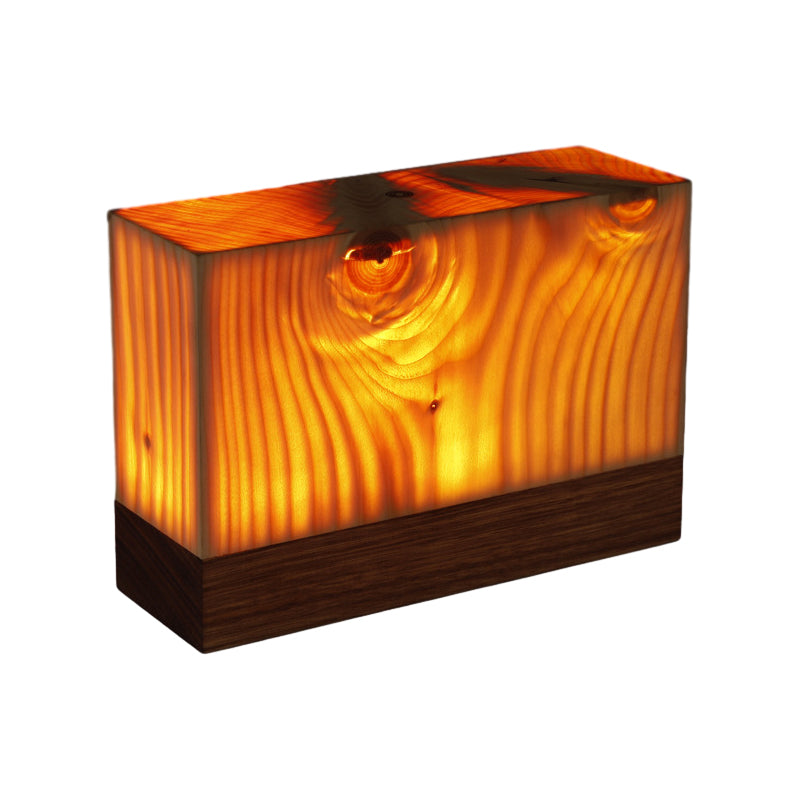 Oplaadbare Draadloze Tafellamp met Touchbediening en Houten Ontwerp 4