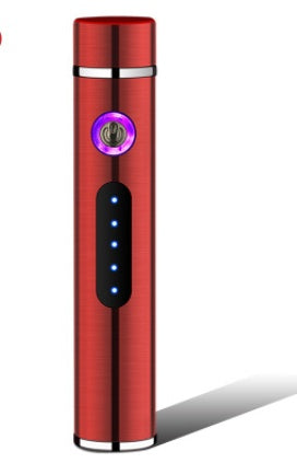Oplaadbare Elektrische Aansteker Windbestendig Compact Design 9