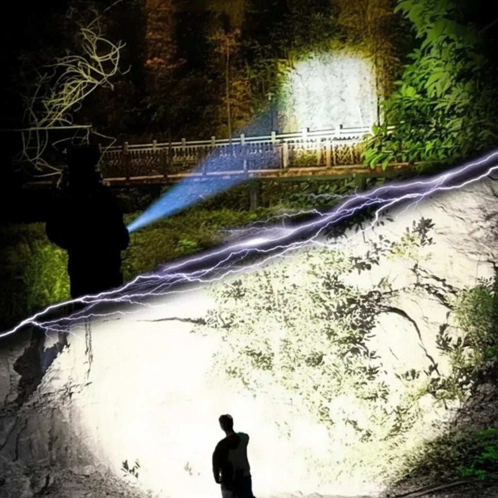 Oplaadbare LED Zaklamp 100.000 Lumen Waterdicht voor Avonturiers 5