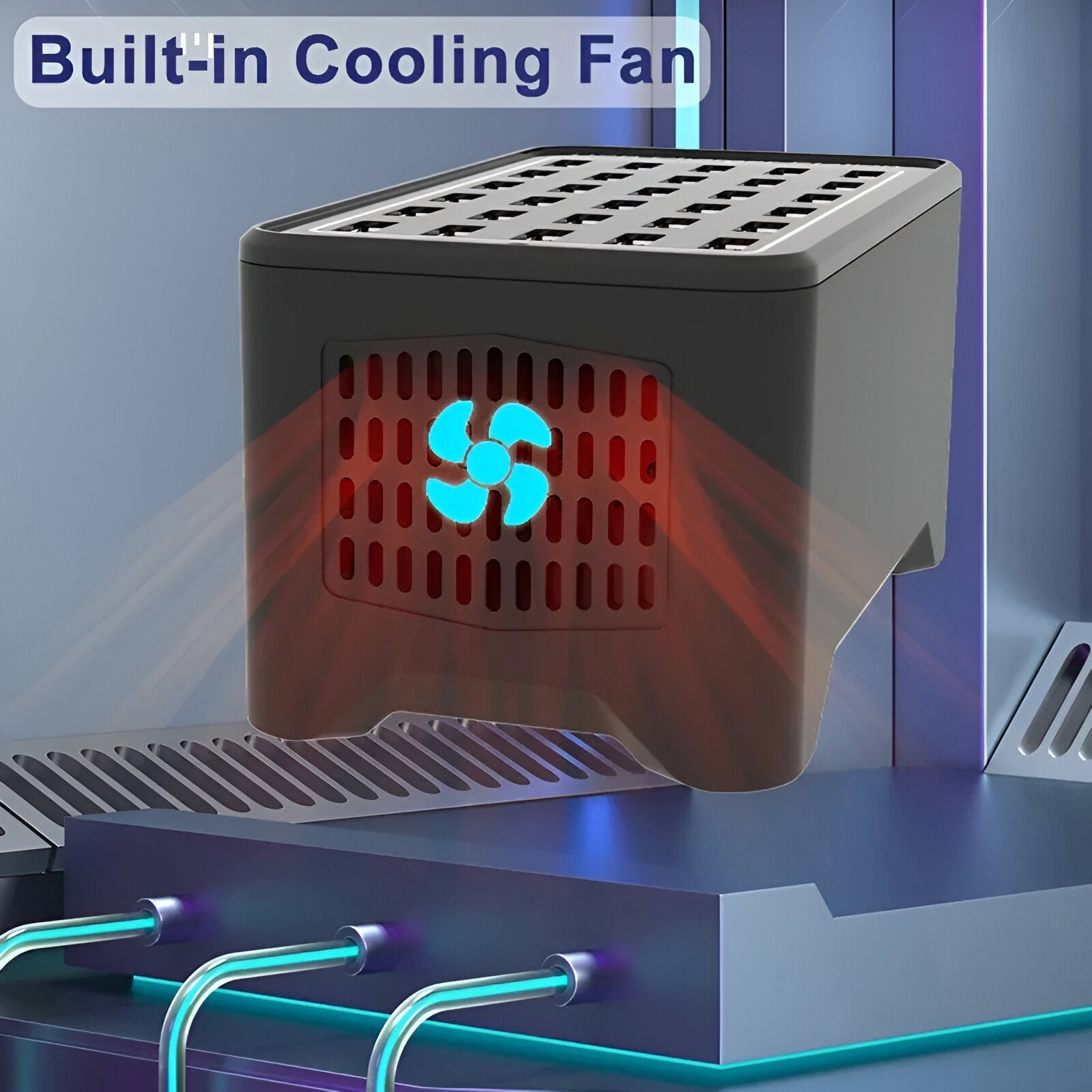 Oplaadstation voor 30 Apparaten met Snelle Oplaadtechnologie 3