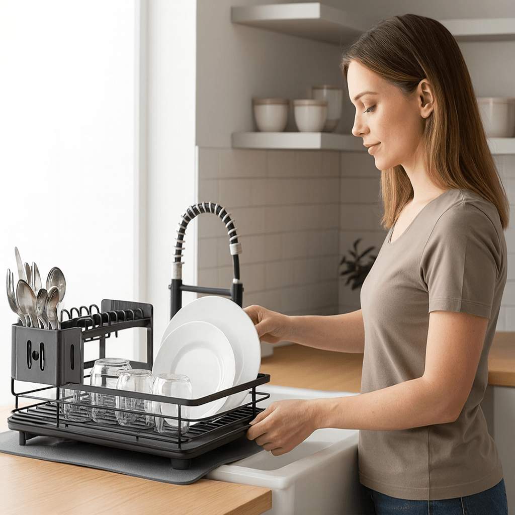 Opvouwbaar Afdruiprek voor Keuken met Modern Ontwerp 4