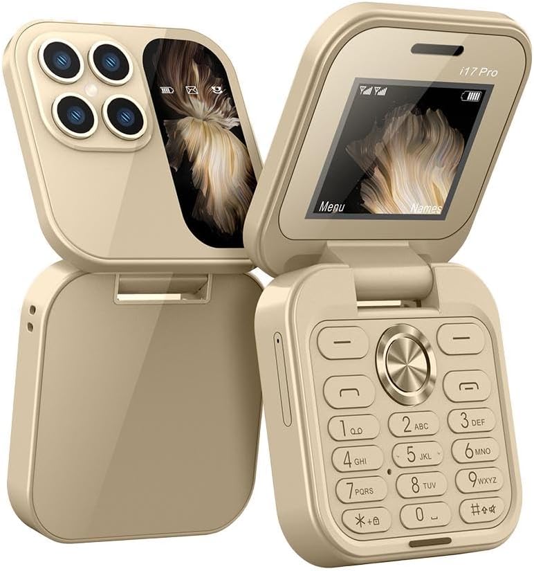 Opvouwbare Mobiele Telefoon FlipLite met Dual SIM en HD-camera 2