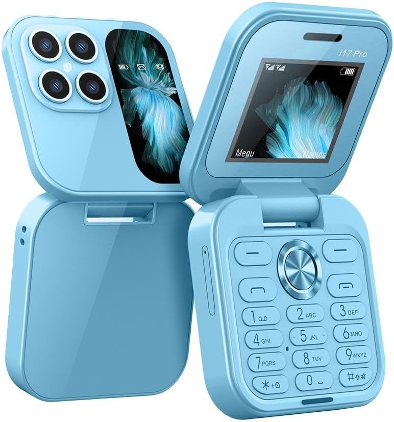 Opvouwbare Mobiele Telefoon FlipLite met Dual SIM en HD-camera 4