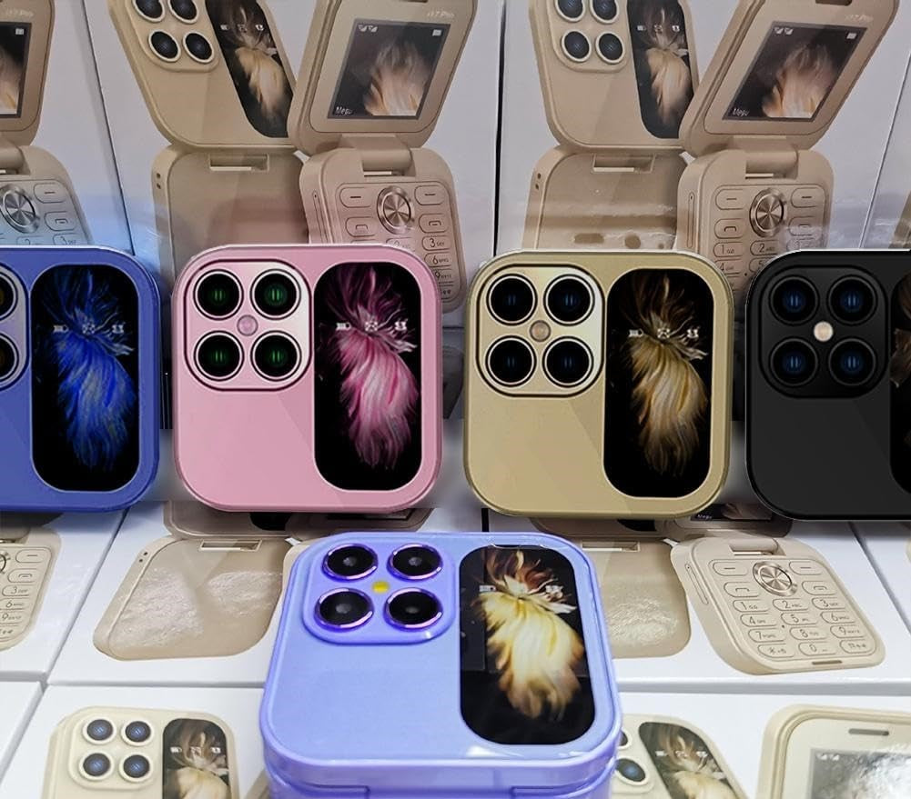 Opvouwbare Mobiele Telefoon FlipLite met Dual SIM en HD-camera 6