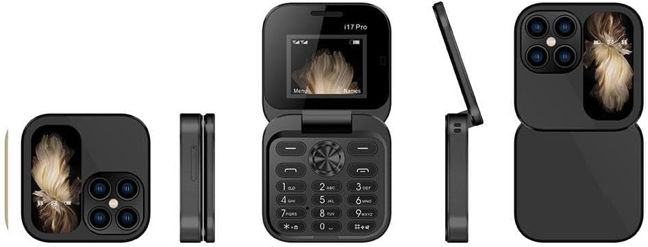 Opvouwbare Mobiele Telefoon FlipLite met Dual SIM en HD-camera 7