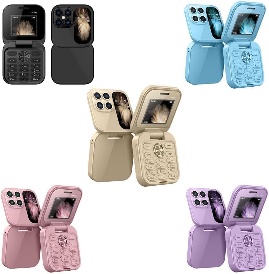 Opvouwbare Mobiele Telefoon FlipLite met Dual SIM en HD-camera 8