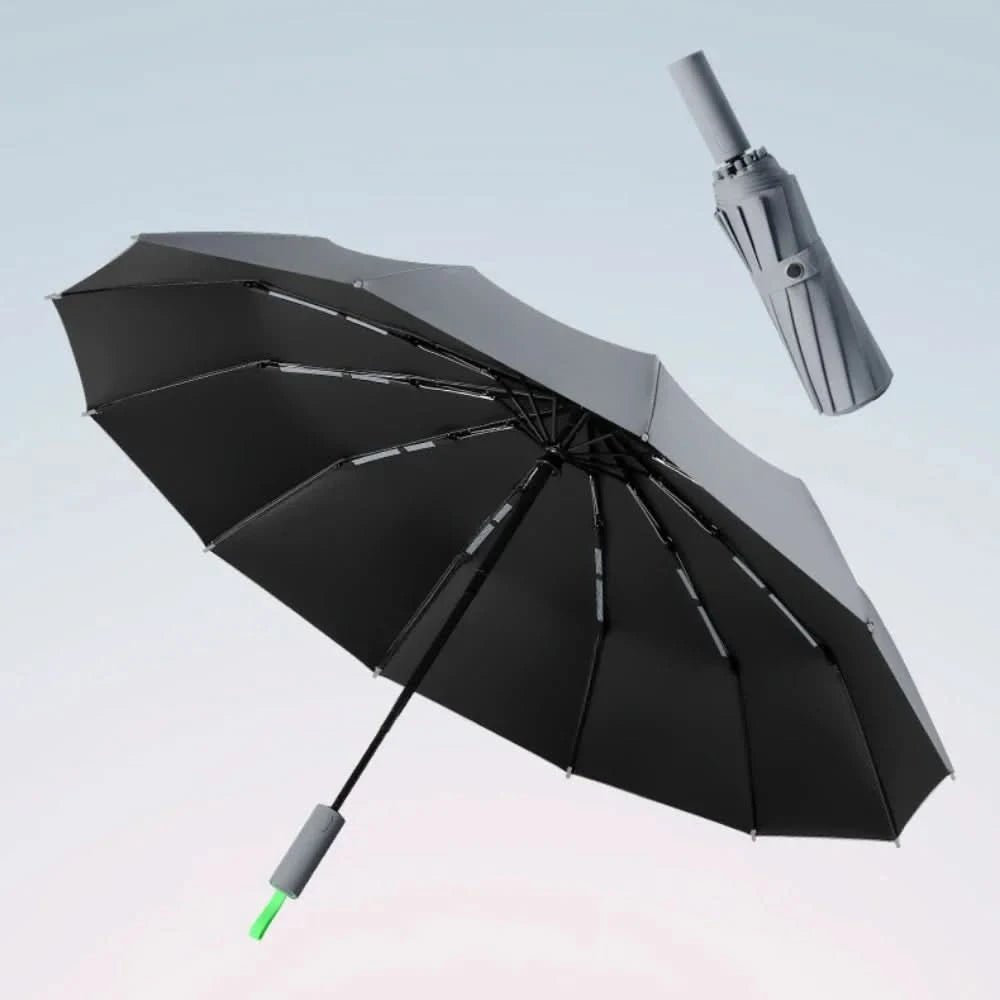 Opvouwbare Stormparaplu Voor Dames en Heren Met Wind- en Waterdichte Bescherming 1