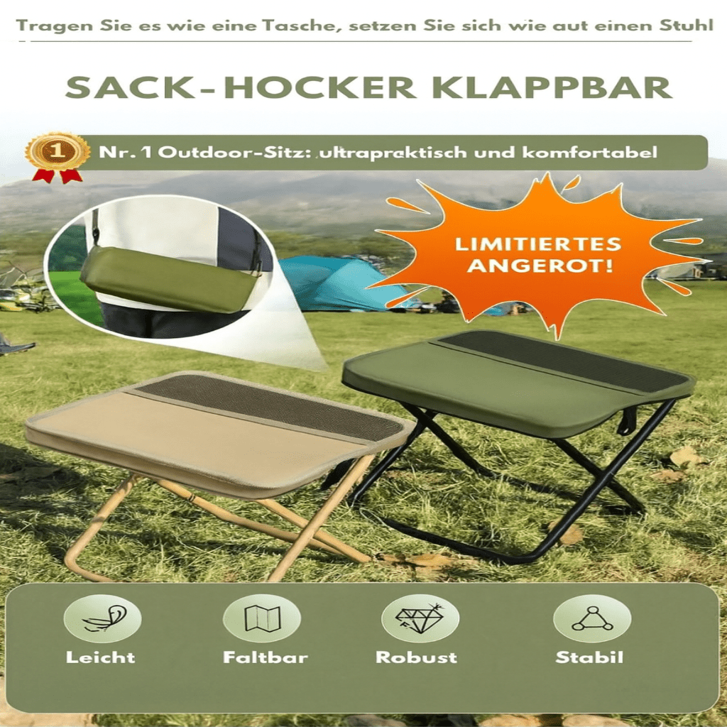 Outdoor Rugzak Stoel 2-in-1 Voor Avonturen 5