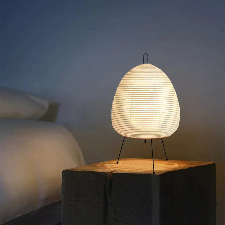 Papieren Hanglamp met Japanse Inspiratie voor Sfeervolle Verlichting 2