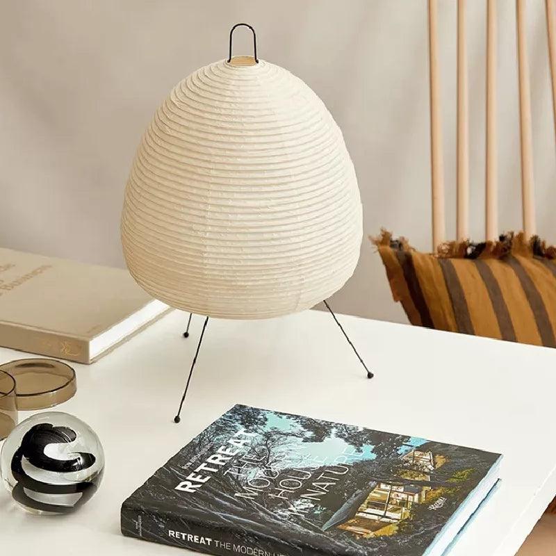 Papieren Hanglamp met Japanse Inspiratie voor Sfeervolle Verlichting 3