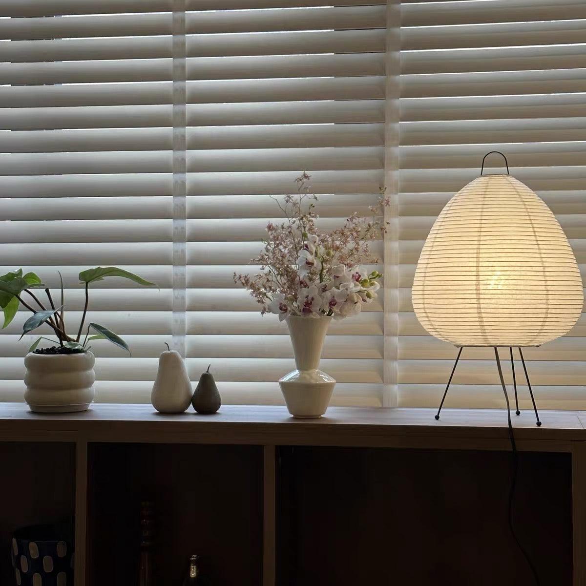 Papieren Hanglamp met Japanse Inspiratie voor Sfeervolle Verlichting 5