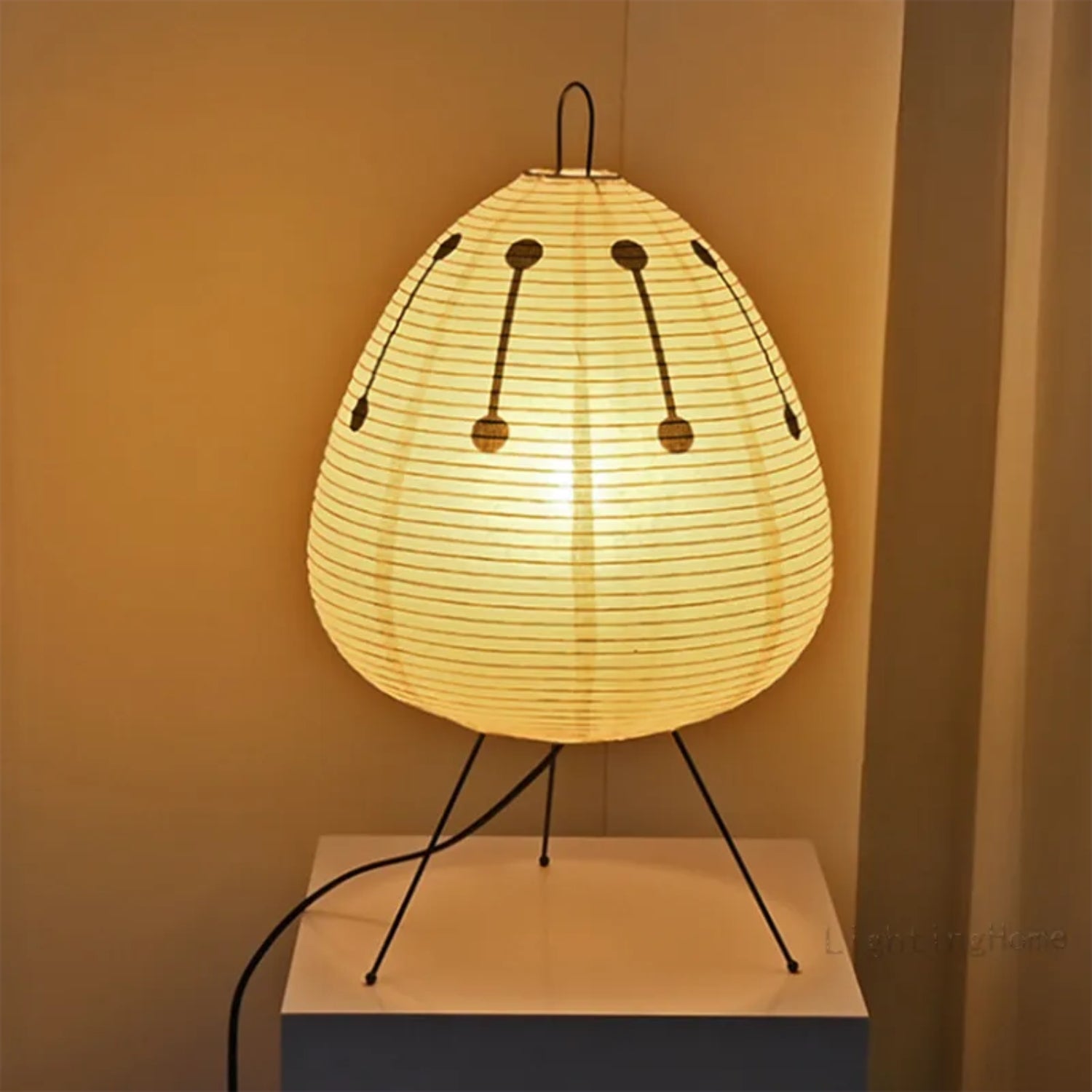Papieren Hanglamp met Japanse Inspiratie voor Sfeervolle Verlichting 9