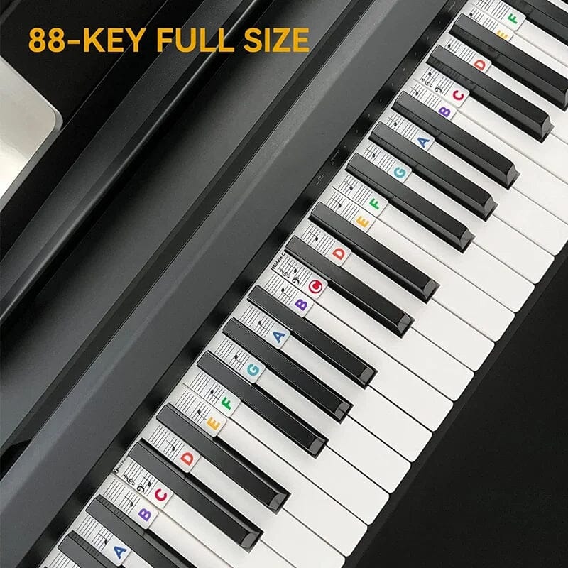 Piano Nootlabels voor Beginners 2